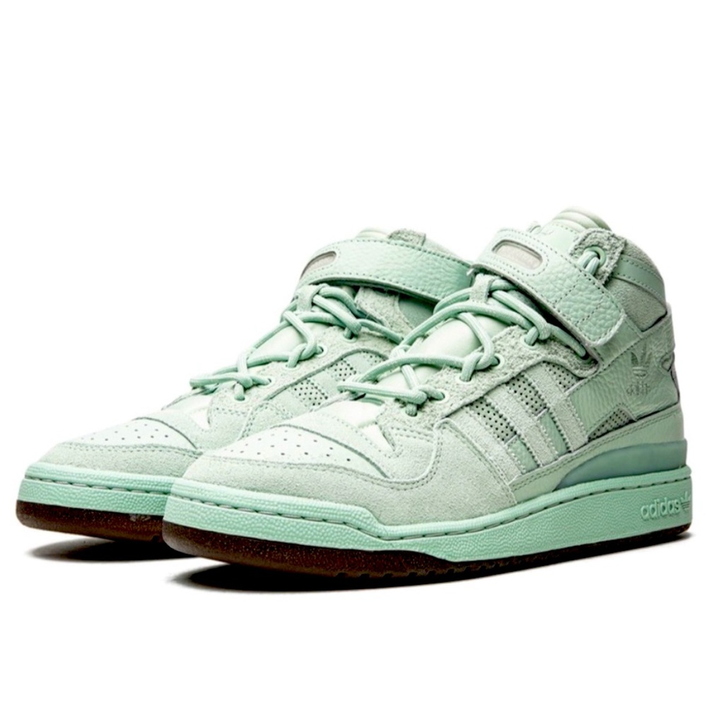 Ivy Park x Adidas x Beyoncé Mint Green Mid Sneakers | Men’s 7